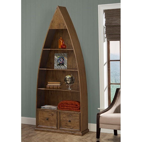 Boat bookshelf shop nursery